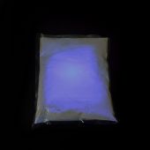 Svítící fotoluminiscenční pigment fialoví